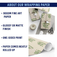 I Survived 67 Days of School Wrapping Paper Roll Funny Six Seven Meme Students Teacher Celebration - Wonder Print Shop