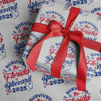 I Survived The Florida Blizzard Of 2025 Wrapping Paper Roll - Wonder Print Shop