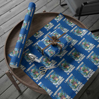 I Survived The Snow In Florida Wrapping Paper Roll Funny Crocodile - Wonder Print Shop