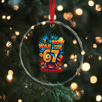 I Was 6 Now I'm 7 Italian Brainrot Meme Gift for Boy Kid Crystal Glass Ornament
