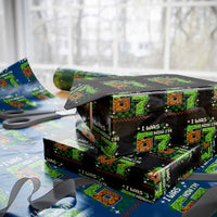 I Was 6 Now Im 7 Wrapping Paper Roll Funny Six Seven 7th Birthday 67 Gaming Meme