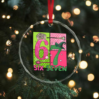 I Was Six Now I Am Seven Crystal Glass Ornament Fantasy Birthday Girl - Wonder Print Shop