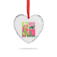 I Was Six Now I Am Seven Heart Crystal Glass Ornament Fantasy Birthday Girl - Wonder Print Shop