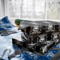 I Will Take My Whiskey Neat Because Fuck Ice Wrapping Paper Roll Funny Political Ice Cube Day Drinking
