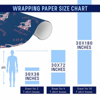 Ice Melts In A Melting Pot Wrapping Paper Roll Funny Cooking Woman Retro Feminist Political Statement