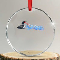 Ice Out Crystal Glass Ornament Minnesota Resist Anti ICE Immigration Protest