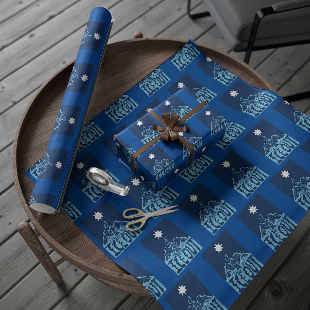 Ice Out Minnesota Loon Wrapping Paper Roll MN State Protest