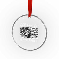 Ice Out Of Minneapolis Crystal Glass Ornament Minnesota Protest Support Gift