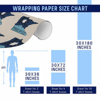Ice Out Of Minneapolis Wrapping Paper Roll Minnesota Community Support Gift