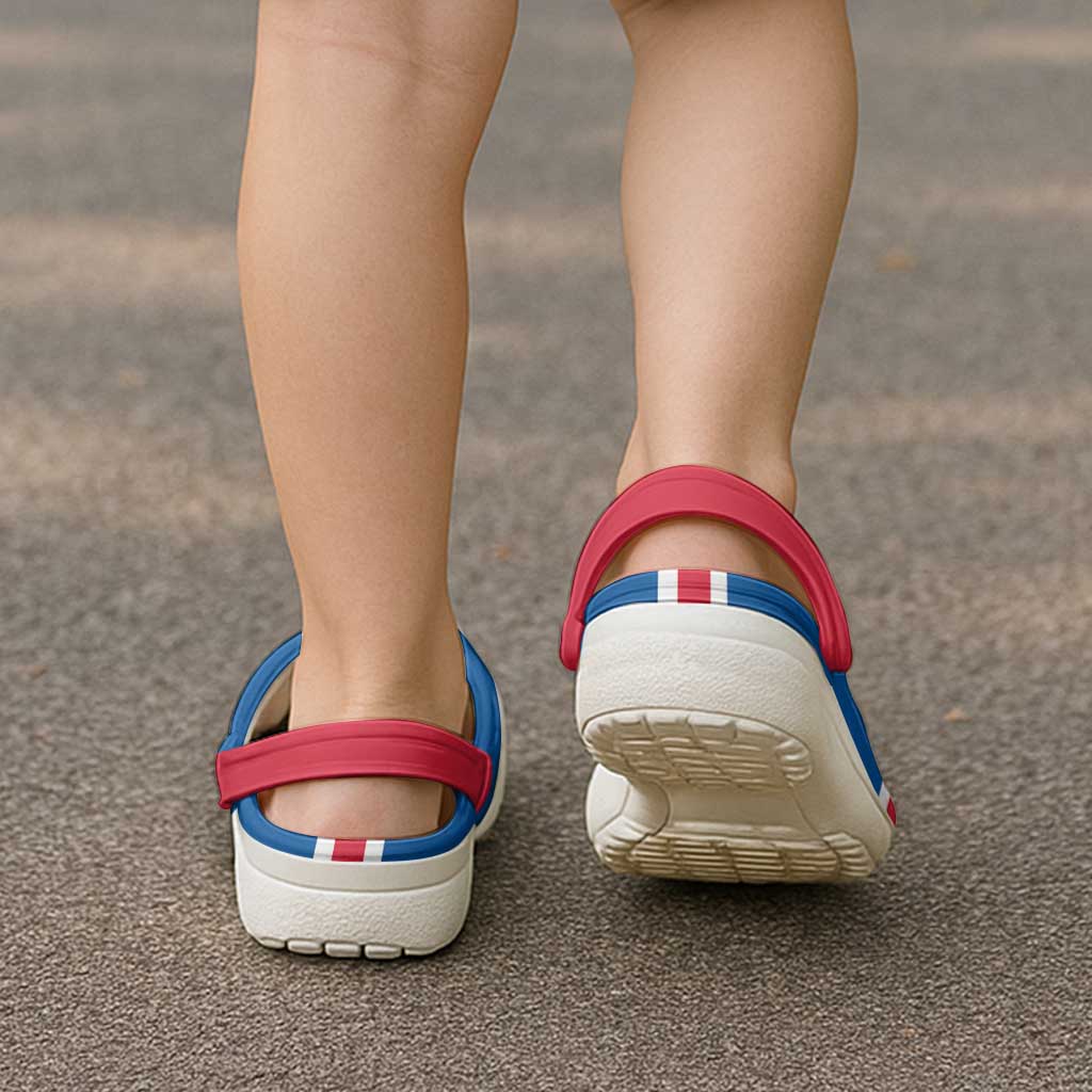 Iceland Clogs Shoes Flag Color Inspiration - Wonder Print Shop