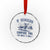 If Genders Confuse You Go Milk a Bull Crystal Glass Ornament Sarcastic Country Humor - Wonder Print Shop