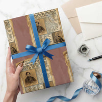 If There Is No Struggle No Progress Wrapping Paper Roll Frederick Douglass Newspaper - Wonder Print Shop