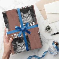 If They Talk Behind Your Back Fart Wrapping Paper Roll Cat Meme Funny Oddly Specific