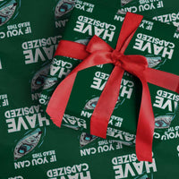 If You Can Read This I Have Capsized Wrapping Paper Roll Funny Boating - Wonder Print Shop