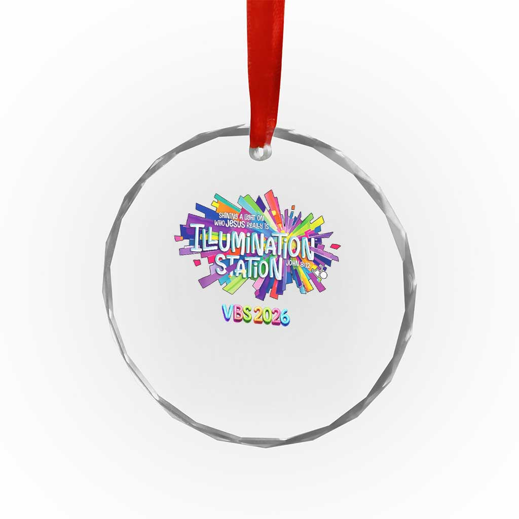 Illumination Station VBS 2026 Christian Lights Crystal Glass Ornament Bible Jesus
