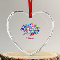 Illumination Station VBS 2026 Christian Lights Heart Crystal Glass Ornament Bible Jesus
