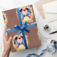 Im A Gamer Girl Try To Keep Up Wrapping Paper Roll Funny Gaming Gift - Wonder Print Shop