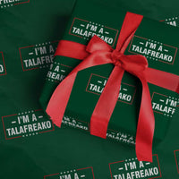 I'm A Talafreako Patriotic Voter Wrapping Paper Roll James Talarico Political Supporter Election Box Graphic