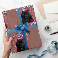 I'm Gonna Sniff You Wrapping Paper Roll Funny Black Cat Meme
