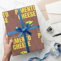 I'm Just Here For The Pimento Cheese Wrapping Paper Roll Funny Golf Foodie