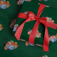 I’m OK Wrapping Paper Roll Cat Tangled In Yarn Funny Crochet Gift - Wonder Print Shop