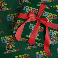 I'm Ready to Crush Pre-K Back to School T-Rex Dinosaur Wrapping Paper Roll