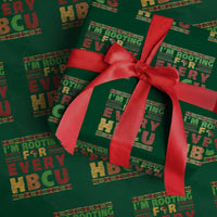 I’m Rooting for Every HBCU Wrapping Paper Roll Pan African Pride College Support Statement