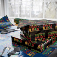 I’m Rooting for Every HBCU Wrapping Paper Roll Pan African Pride College Support Statement