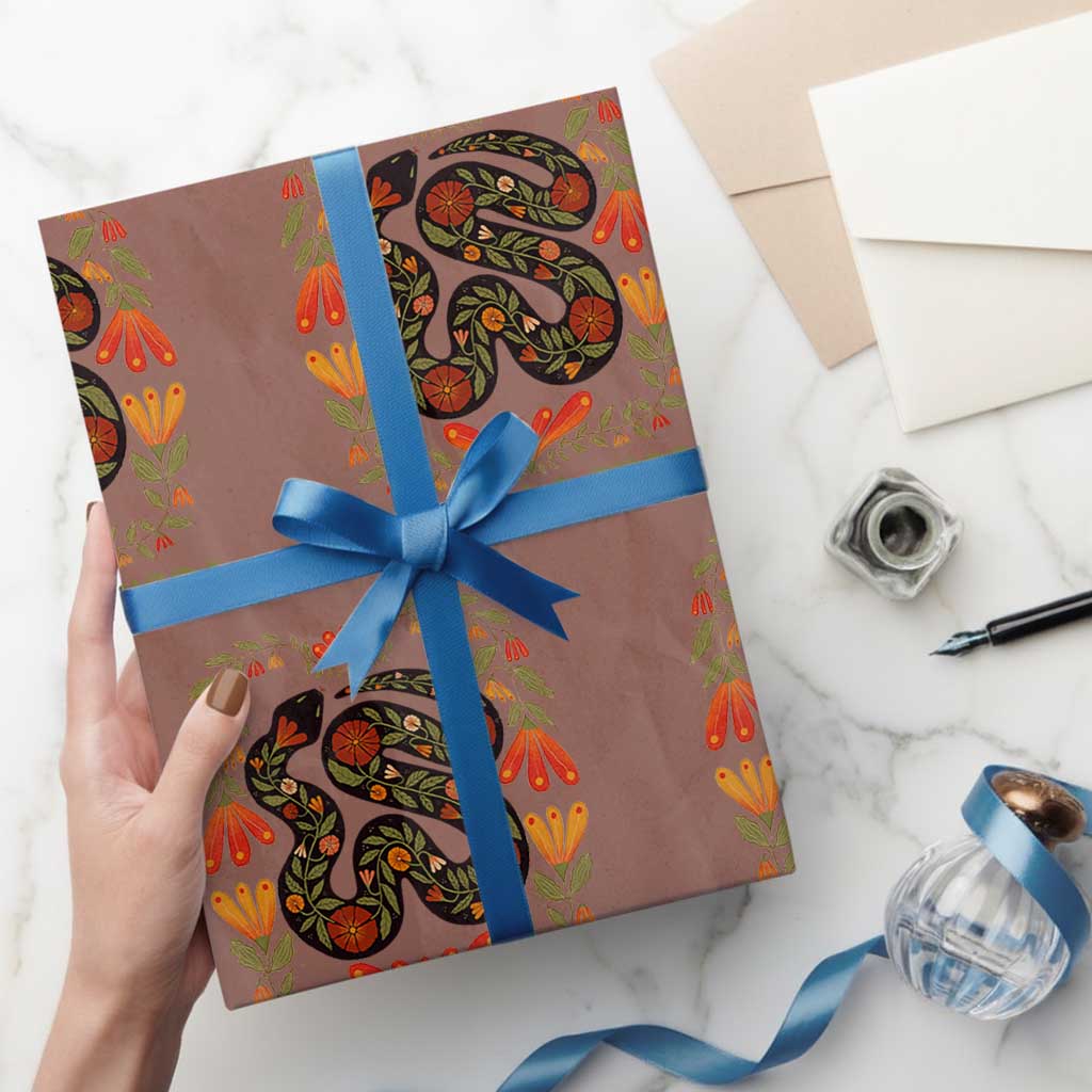 Immigrant Rights Wrapping Paper Roll Chinga La Migra - Wonder Print Shop