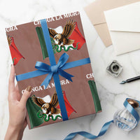 Immigration Rights Protest Wrapping Paper Roll Chinga La Migra Anti Fascism - Wonder Print Shop