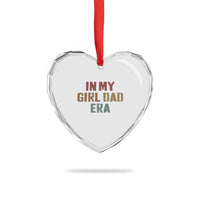 In My Girl Dad Era Heart Crystal Glass Ornament Retro Fathers Day Gifts
