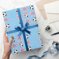In My Soccer Girl Era Wrapping Paper Roll Funny Football Fan