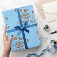 In My Sourdough Era Wrapping Paper Roll Funny Baking Bread Lover - Wonder Print Shop