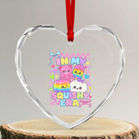 In My Squishy Era Heart Crystal Glass Ornament Cute Kawaii Pastel Dumpling Graphic