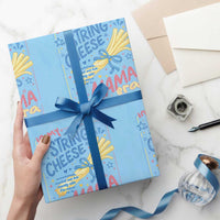 In My String Cheese Mama Era Wrapping Paper Roll Funny Mom Life Coquette Bow