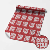 Inappropriate Cornhole Wrapping Paper Roll Funny Adult Humor Cornstar Your Hole Is My Goal