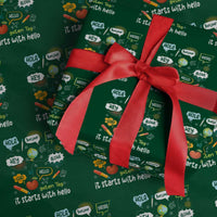 Inclusion Matters Wrapping Paper Roll It Starts With Hello In Languages