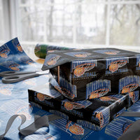 Indiana Basketball Throwback Wrapping Paper Roll Retro Hoop Graphic for IN Fans Since 1967