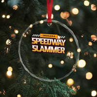 Indiana Speedway Slammer 2025 Crystal Glass Ornament Detention Prison TS02
