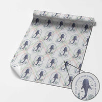 Inspirational Christian Bible Verse Isaiah 43:2 Whale Shark Wrapping Paper Roll When You Go Through Deep Waters I Will Be With You