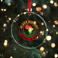 Inspiring The Future Honoring The Past Crystal Glass Ornament African American Heritage - Wonder Print Shop