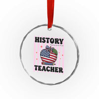 Inspiring Young Minds Teacher Crystal Glass Ornament 250th Anniversary Educator Gift