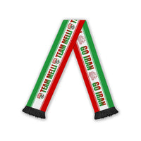 Iran 2026 Football Soccer Scarf Go Team Meli