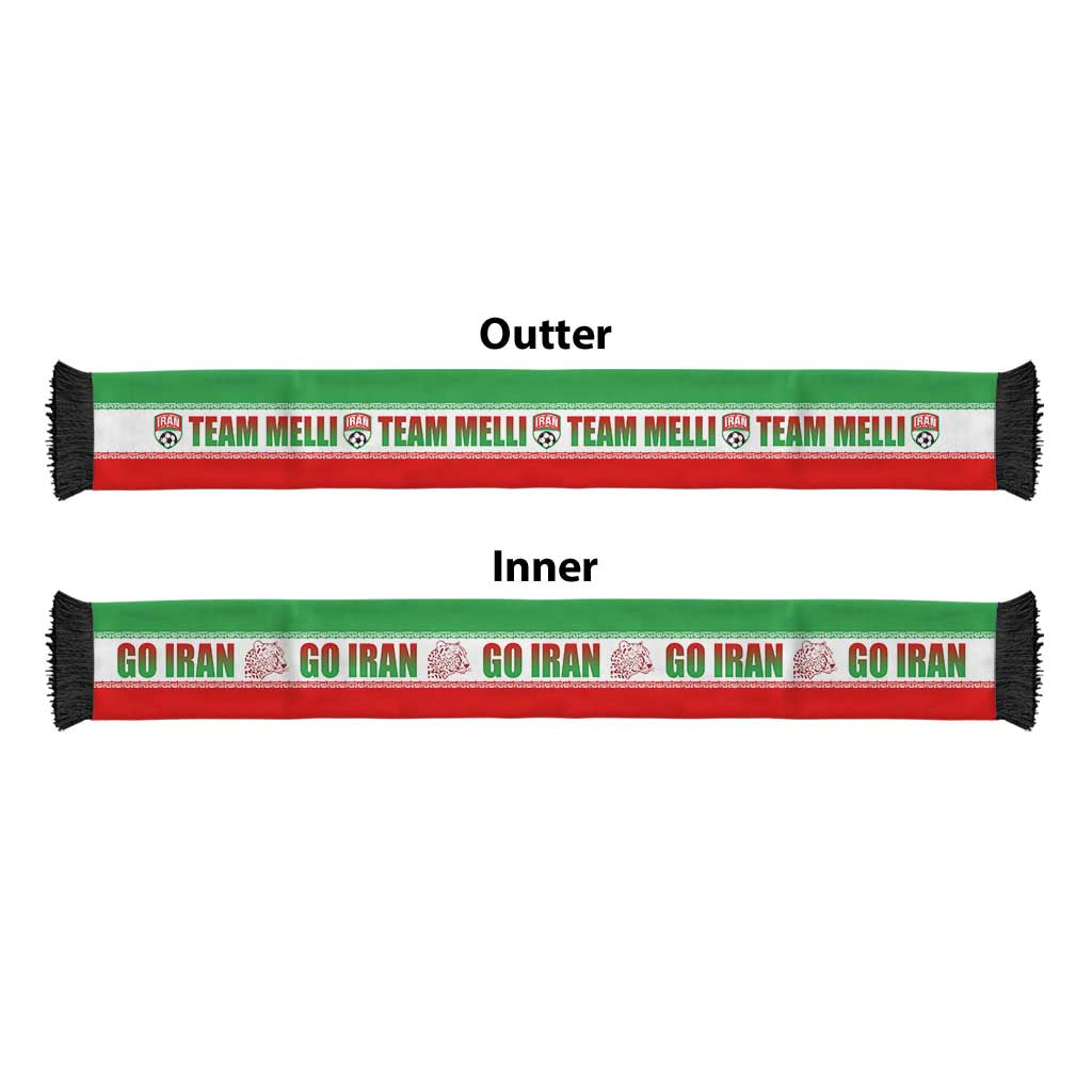 Iran 2026 Football Soccer Scarf Go Team Meli
