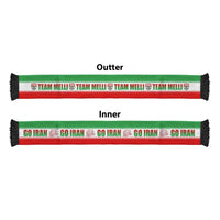 Iran 2026 Football Soccer Scarf Go Team Meli