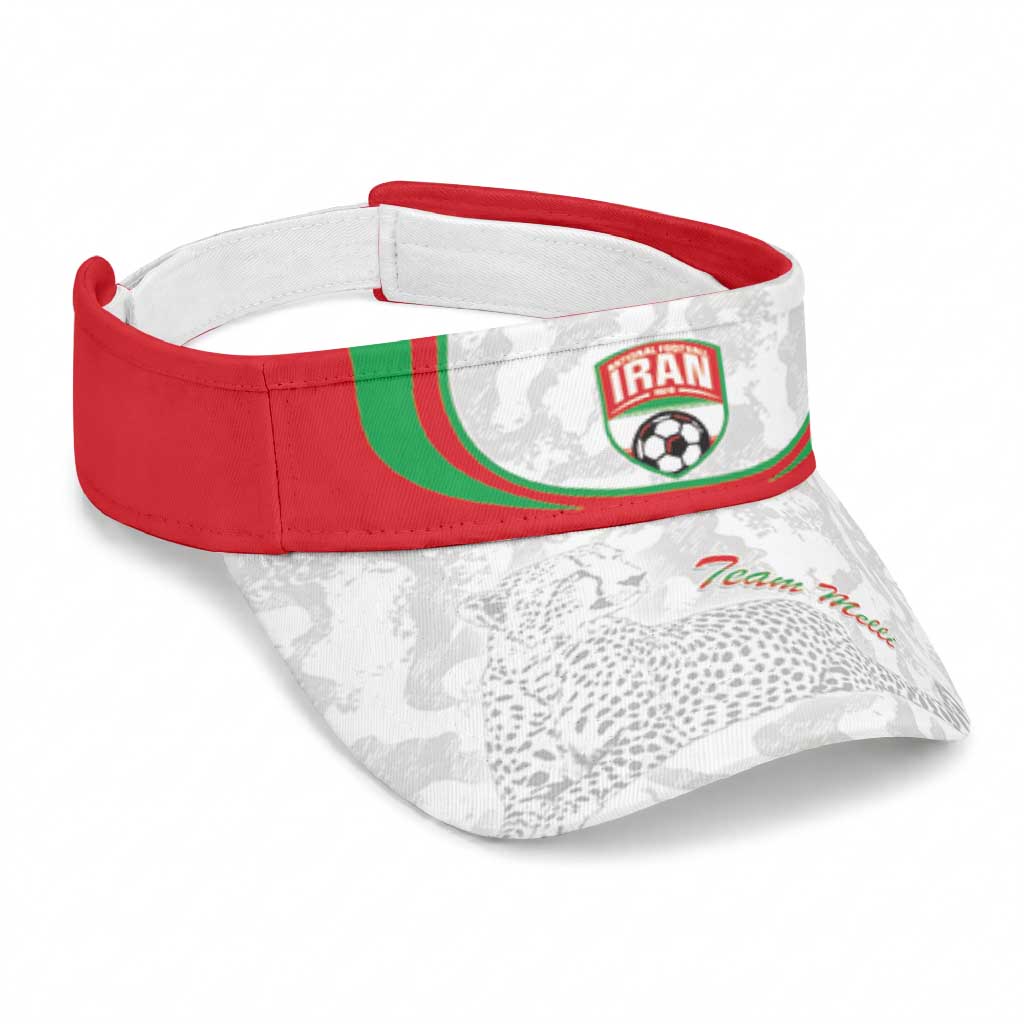 Iran 2026 Football Sun Visor Cap Go Team Meli