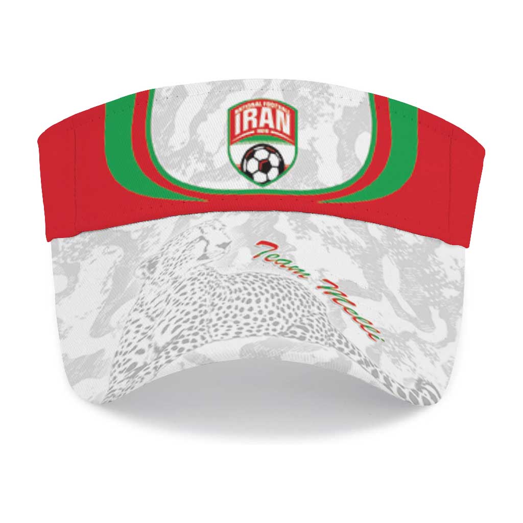 Iran 2026 Football Sun Visor Cap Go Team Meli
