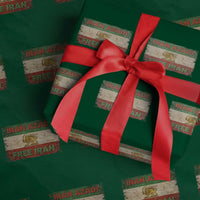 Iran Azadi Lion Sun Sword Flag Free Iran Revolution Wrapping Paper Roll