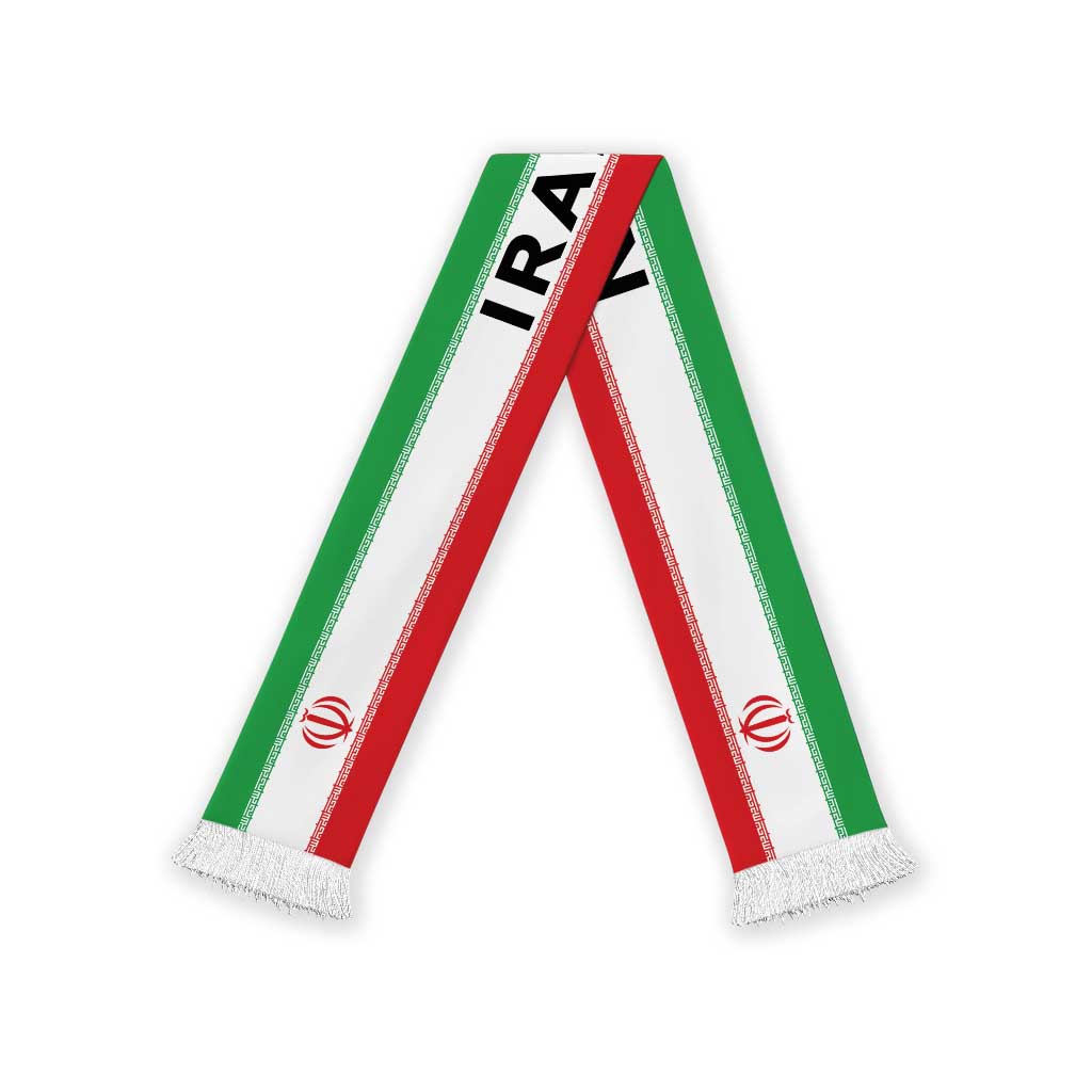 Iran Football 2026 Soccer Scarf Flag Style