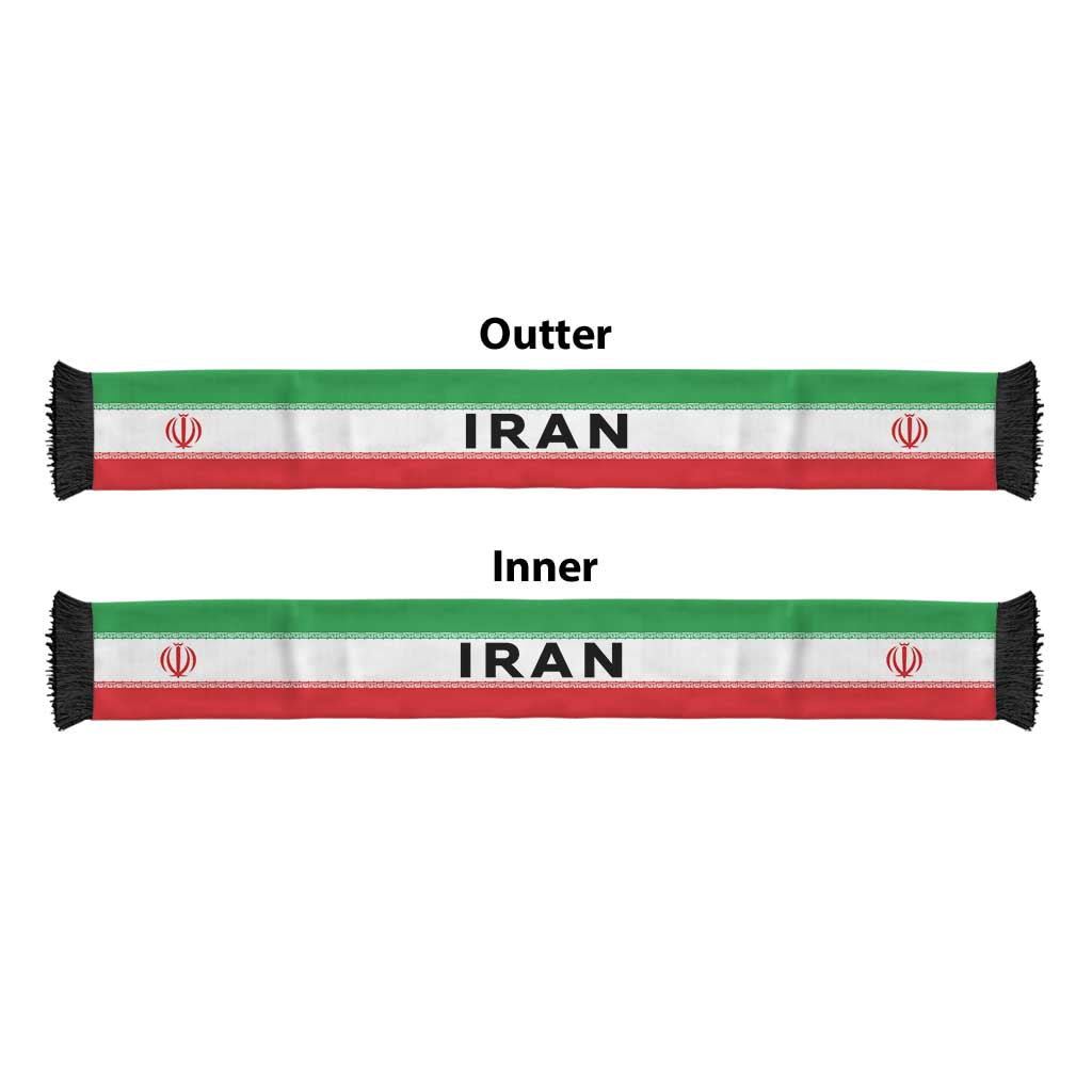 Iran Football 2026 Soccer Scarf Flag Style